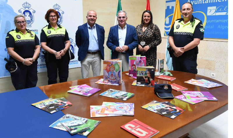Escolares de Algeciras reciben material didáctico de Fundación MAPFRE para prevenir siniestros de tráfico