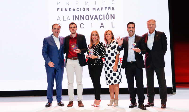 Ganadores de la II Edición de los Premios Fundación MAPFRE a la Innovación Social