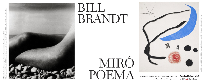 Fundación MAPFRE presenta en Madrid las exposiciones "Miró Poema" y "Bill Brandt"