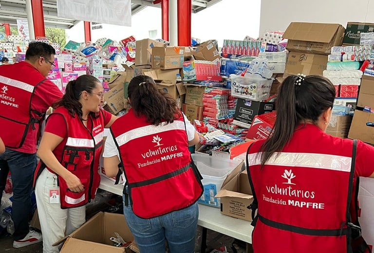 Fundación MAPFRE dona 150.000 euros para ayudar a los damnificados por el huracán en México