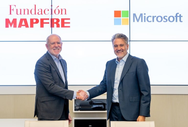 Fundación MAPFRE y Microsoft firman un acuerdo de colaboración para impuls digitalización y gamificación en proyectos educativos de divulgación y acción social