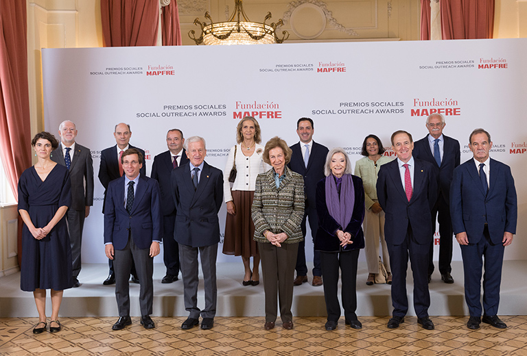 Su Majestad la Reina Doña Sofía preside la entrega de los Premios Sociales de Fundación MAPFRE