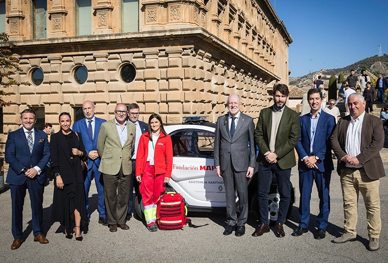 Fundación MAPFRE y La Alhambra ofrecen un servicio de primeros auxilios, gratuito para los visitantes