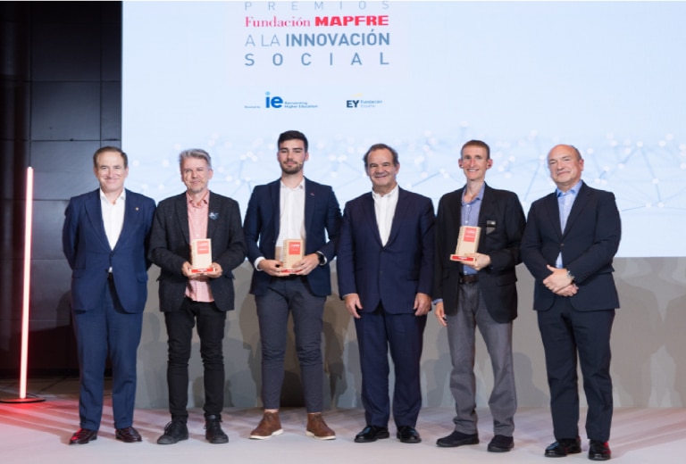 Fundación MAPFRE premia tres grandes proyectos internacionales de innovación social