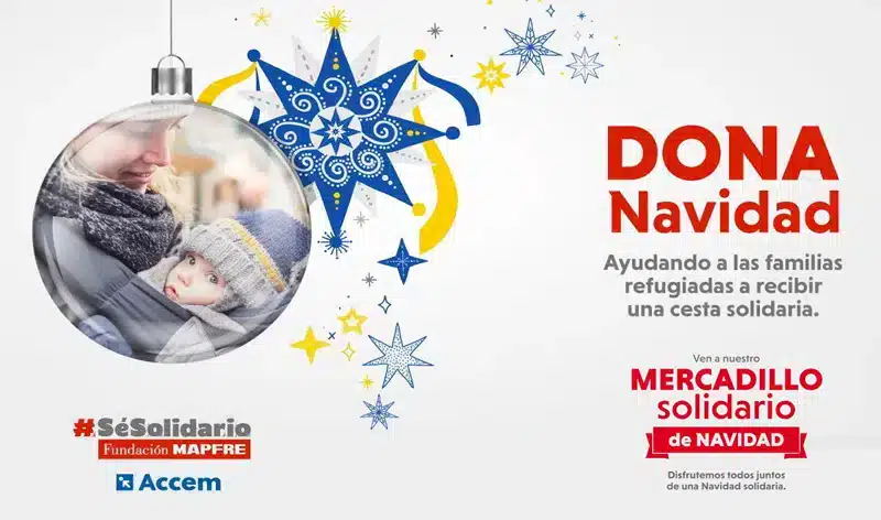 Fundación MAPFRE inicia su campaña solidaria de navidad para ayudar a los refugiados en España